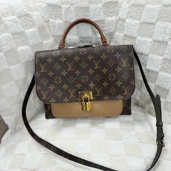 LOUIS VUITTON Monogram Marignan sesame color Bags